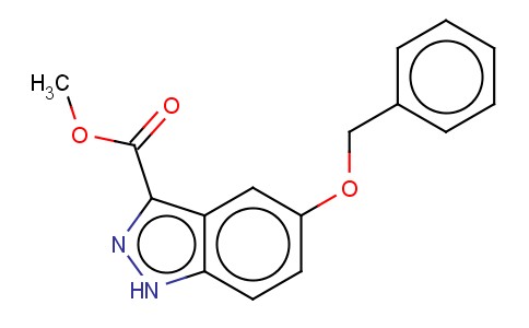 METHYL 5-BENZYLOXY-1H-INDAZOLE-3-CARBOXYLATE